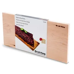 Broil King Maple Wood Grilling Planks Pack, 63290 (18.3 x 1.35 x 38.1 cm, 2 Pc.)