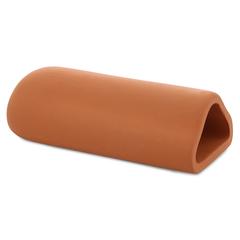 Decoration Tube (14 x 5.5 x 4 cm, Brown)