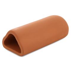 Decoration Tube (14 x 5.5 x 4 cm, Brown)