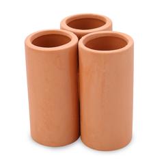 Decoration Pipe (Set of 3, Brown)