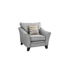 Vancouver Single-Seater Fabric & Wood Sofa Pan Emirates