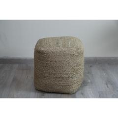Onorelia Cube Pouffe Stool Pan Emirates (40 x 40 x 40 cm)