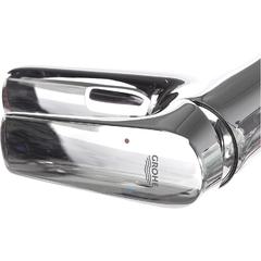 Grohe Bauflow Metal Single-Lever Basin Mixer (38 x 16 x 7 cm)