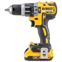 DeWalt Brushless Hammer Drill W/Batteries & Charger, DCD796D2-GB (18 V, 360 W)