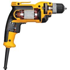 DeWalt Corded Pistol Grip Rotary Drill W/Keyless Chuck, DWD112 (701 W)