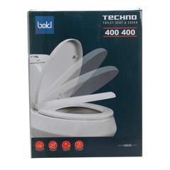 Bold TECTST2400400 Toilet Seat with Cover (6 x 36 x 48 cm, White)