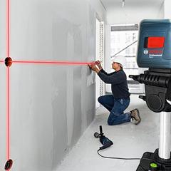 Bosch GLL 2 Self-Leveling Cross-Line Laser Level (910 cm, Blue/Black)