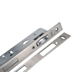 Yale Narrow Style Lock-Roller Door Lock (22 mm, silver)