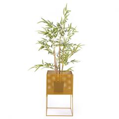 Greed Planter (30 x 30 x 46 cm, Gold)
