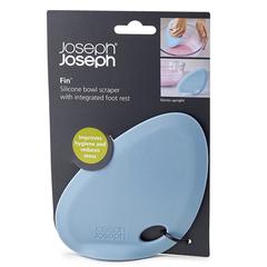 Joseph & Joseph Fin Bowl Scraper (11.5 x 2.5 x 12.5 cm, Blue)