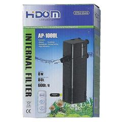 Hidom AP-1000L Internal Aquarium Filter (5 x 4.1 x 17.5 cm, Black)