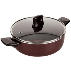 Tefal Expertise Shallow Fry Pan with Lid (26 cm, Black)