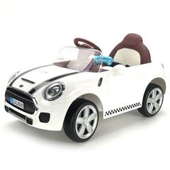 سيارة ميني كوبر من ميتس (12 فولت ، أبيض)