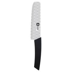 Richardson Sheffield Zenith Ceramic Nakiri Knife (15 cm , Black & White)