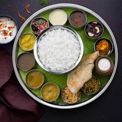Raj Stainless Steel Dinner Plate (33 cm)