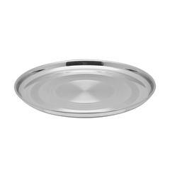 Raj Stainless Steel Dinner Plate (33 cm)