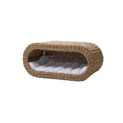 Wood Culture Rattan Pet Bed (90 x 50 x 40 cm)