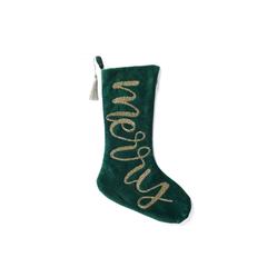 Pan Emirates Polyester Christmas Stockings (20 x 55 cm, Green)