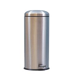 سلة مهملات ستانلس ستيل بغطاء فالكون دانوب هوم (30 لتر)