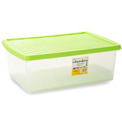 Wham Storage Box with Lid (37 L, Green)