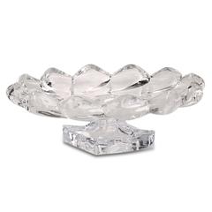 Leya Cut Glass Cake Stand (5 x 11 cm)