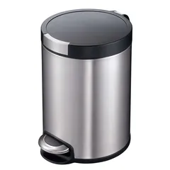 Eko Artistic Stainless Steel Step Bin (5 L)