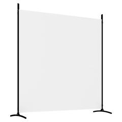 Buy vidaXL 3-Panel Room Divider White 525x180 cm Fabric Online in Dubai ...