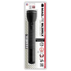 Maglite 3-Cell D LED Flashlight, ML300LX (Black, 625 Lumen)