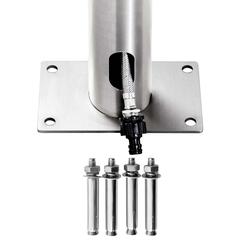 vidaXL Stainless Steel Garden Shower (225 cm)