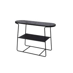 Pan Emirates Tribble Metal & Glass Console Table (101 x 35 x 71 cm)