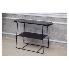 Pan Emirates Tribble Metal & Glass Console Table (101 x 35 x 71 cm)