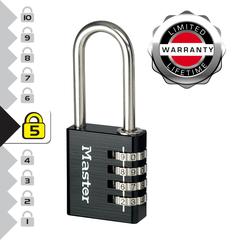 Master Lock Aluminum Combination Padlock (4 x 10.2 x 1.5 cm)