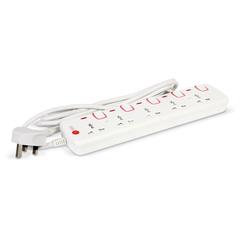 AFRA Japan 5-Way Universal Extension Cord, AF-005EXRD-5MT (5 m)