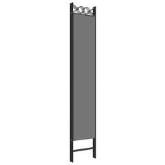 vidaXL 5-Panel Room Divider Anthracite 200x220 cm Fabric