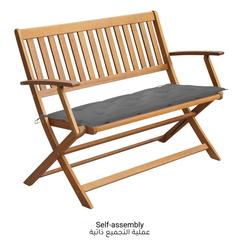 Folding on sale garden bench