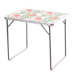 Danube Home Flora Aluminum Folding Table (80 x 60 x 69 cm)