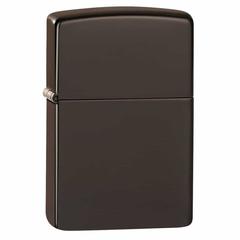 Zippo Classic Windproof Lighter, 49180 (Brown Matte)
