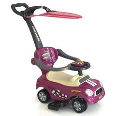 Myts Ride & Stroll 3-In-1 Push Car (Purple)