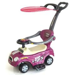 Myts Ride & Stroll 3-In-1 Push Car (Purple)