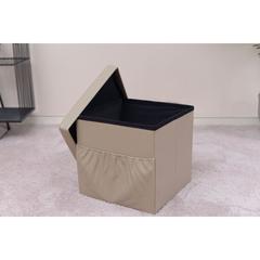 Exton Foldable Storage Ottoman Pan Emirates (38 x 38 x 38 cm)