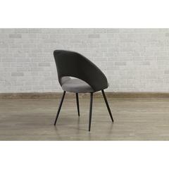 Pan Emirates Endicott Fabric & Metal Dining Chair (57 x 60 x 95 cm)