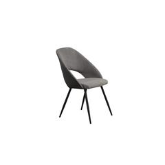 Pan Emirates Endicott Fabric & Metal Dining Chair (57 x 60 x 95 cm)
