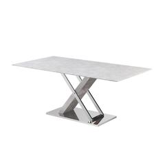 Delmon 8-Seater Steel Dining Set Danube Home