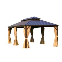 Aluminum Double Top Gazebo Oasis Casual (600 x 365 x 315 cm)