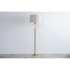 Pan Emirates Gustavo Metal & Glass Floor Lamp (46 x 165 cm)
