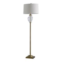 Pan Emirates Gustavo Metal & Glass Floor Lamp (46 x 165 cm)