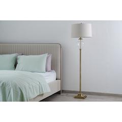 Pan Emirates Gustavo Metal & Glass Floor Lamp (46 x 165 cm)