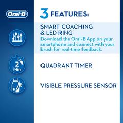 Oral B Smart 6-6000N Rechargeable Toothbrush W/BlueTooth Connectivity & Travel case