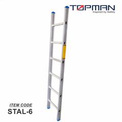 Topman Aluminum Straight 6-Step Ladder, STAL-6 (210 x 40 x 203 cm)