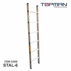 Topman Aluminum Straight 6-Step Ladder, STAL-6 (210 x 40 x 203 cm)